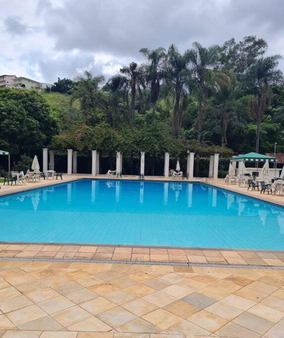 Apartamento Condominio Quisisana Centro Pocos De Caldas Lazer Completo, Uma Estrutura De Resort Exterior foto